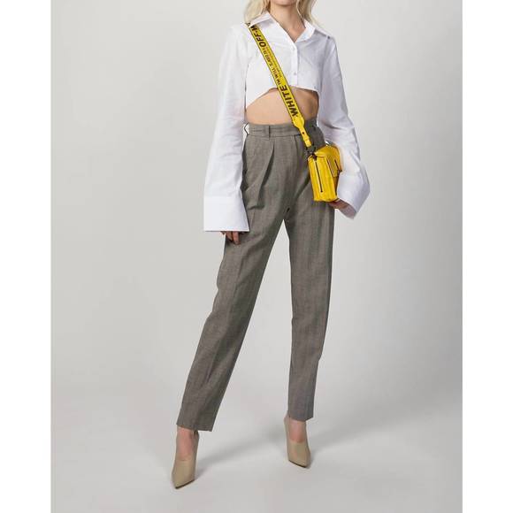 NEW THE KOOPLES herringbone suit pants in grey - Picture 1 of 6